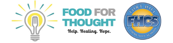 Food for Thought Fort Hill Backpack Logo